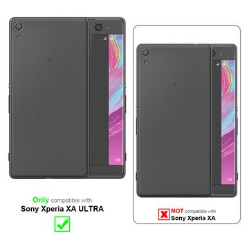 Cadorabo Handyhülle Sony Xperia XA ULTRA Sony Xperia XA ULTRA, Klappbare Handy Schutzhülle - Hülle - mit Standfunktion und Kartenfach