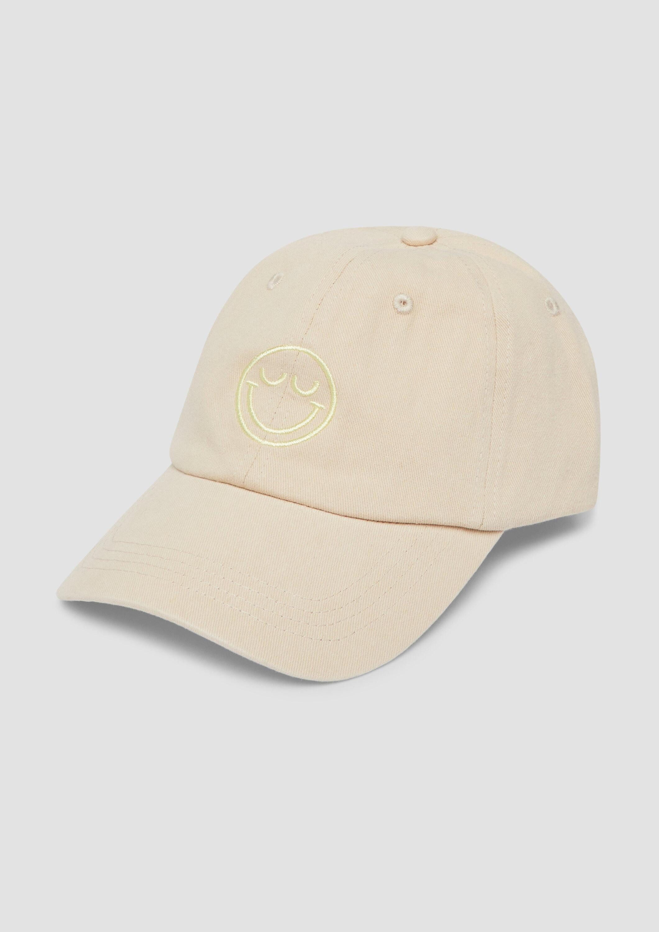 s.Oliver Snapback Cap Kappe Sportive Kappe mit S.W.-Smiley®-Stickerei