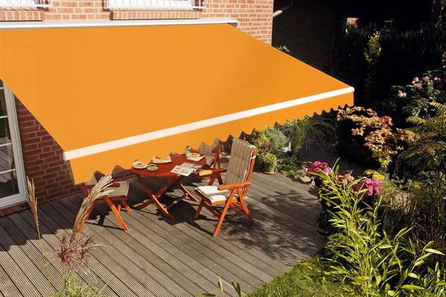 Markisen Spettmann Gelenkarmmarkise Star 250 cm x 200 cm Gestell Weiß