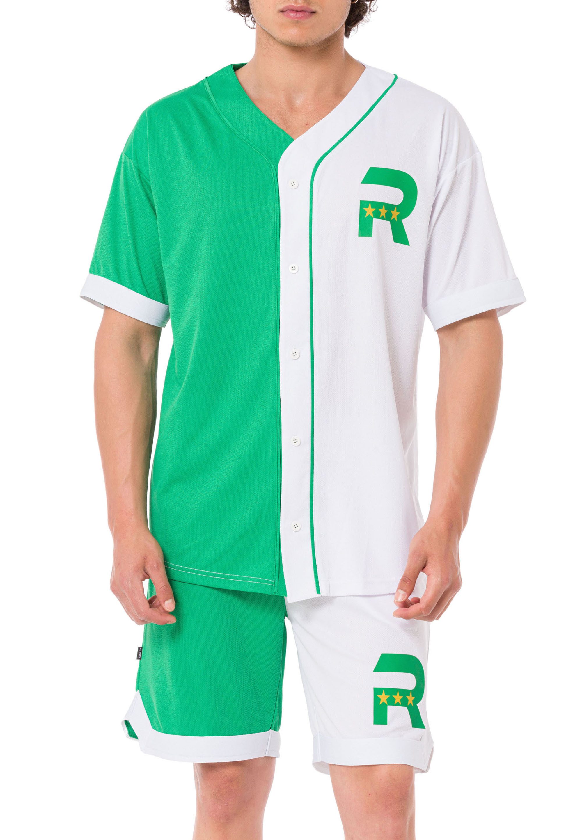 RedBridge T-Shirt & Shorts Red Bridge Herren Set Baseball Trikot und Hose (Set, 2-tlg., T-Shirt & Shorts)
