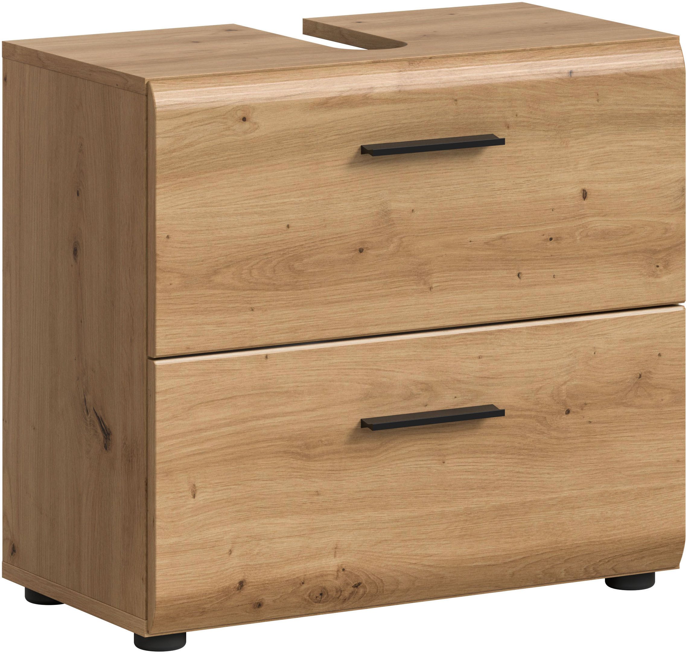 welltime Waschbeckenunterschrank FLORENZ, TOPSELLER!, Breite 60 cm, 2 Schub günstig online kaufen