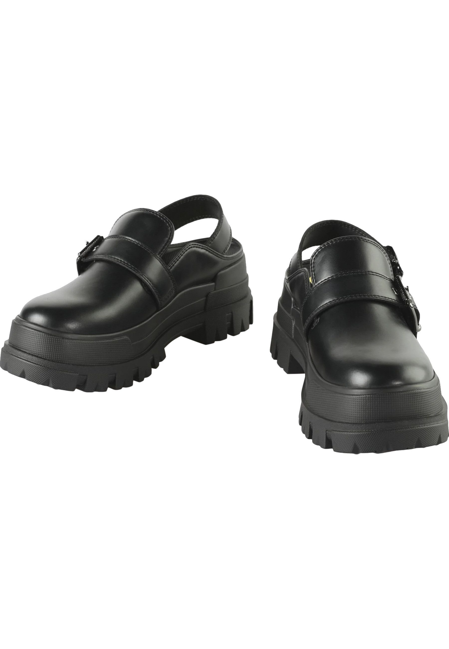 Buffalo Buffalo Damen Buffalo Aspah Clog Snd Vegan Box Sandale