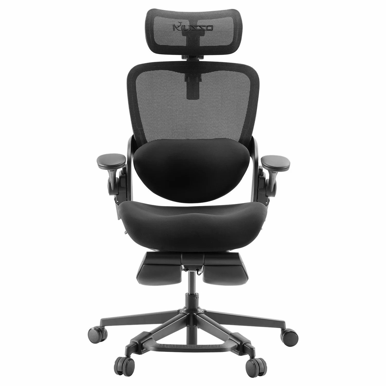 Musso Bürostuhl 135° Neigung, 3D-Lendenstütze, 4D-Kopfstütze & Fußstütze (1 St), Ergonomischer Computerstuhl, Homeoffice-Stuhl, Drehstuhl