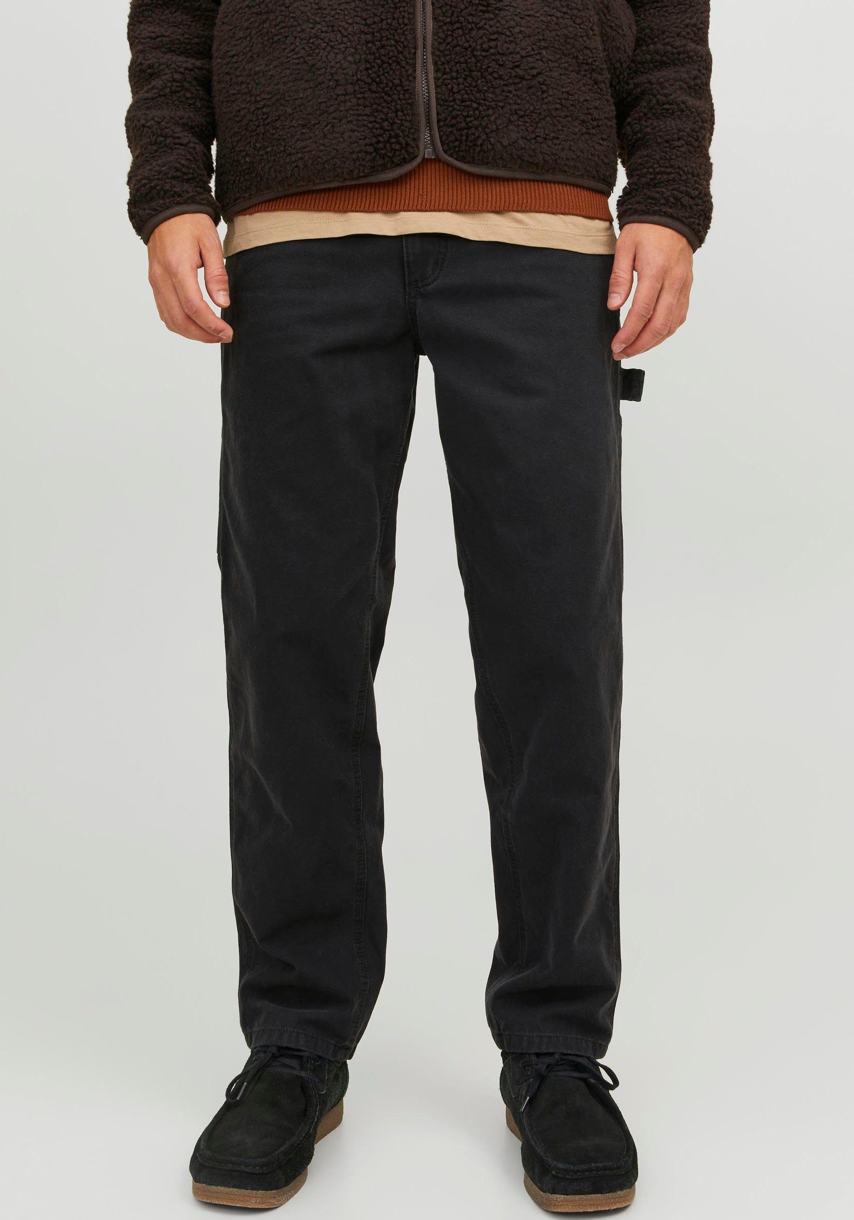 Jack & Jones Cargohose JPSTKANE JJWASHED CARPENTER DEK LN