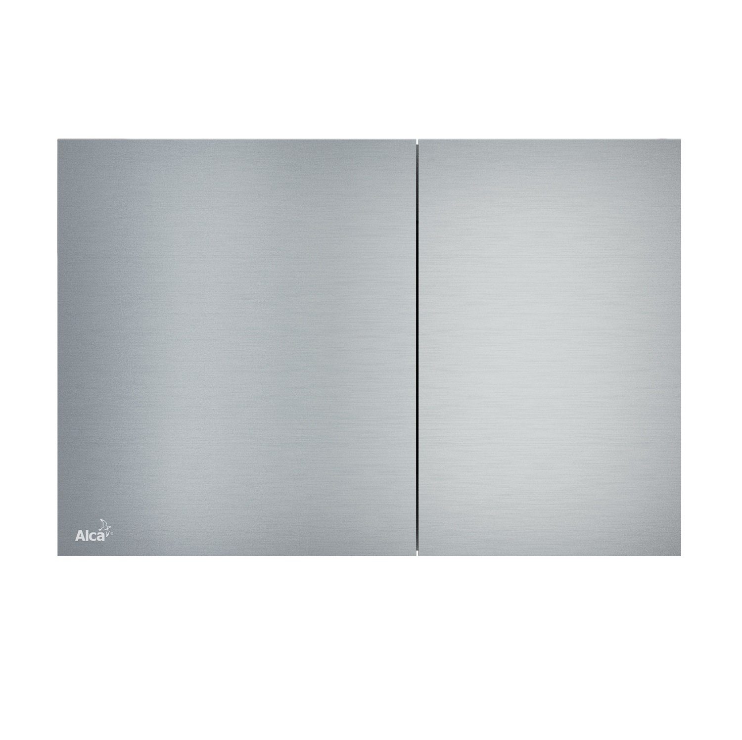 Spülkasten Alcaplast Alu Betätigungsplatte Air silber Drückerplatte für