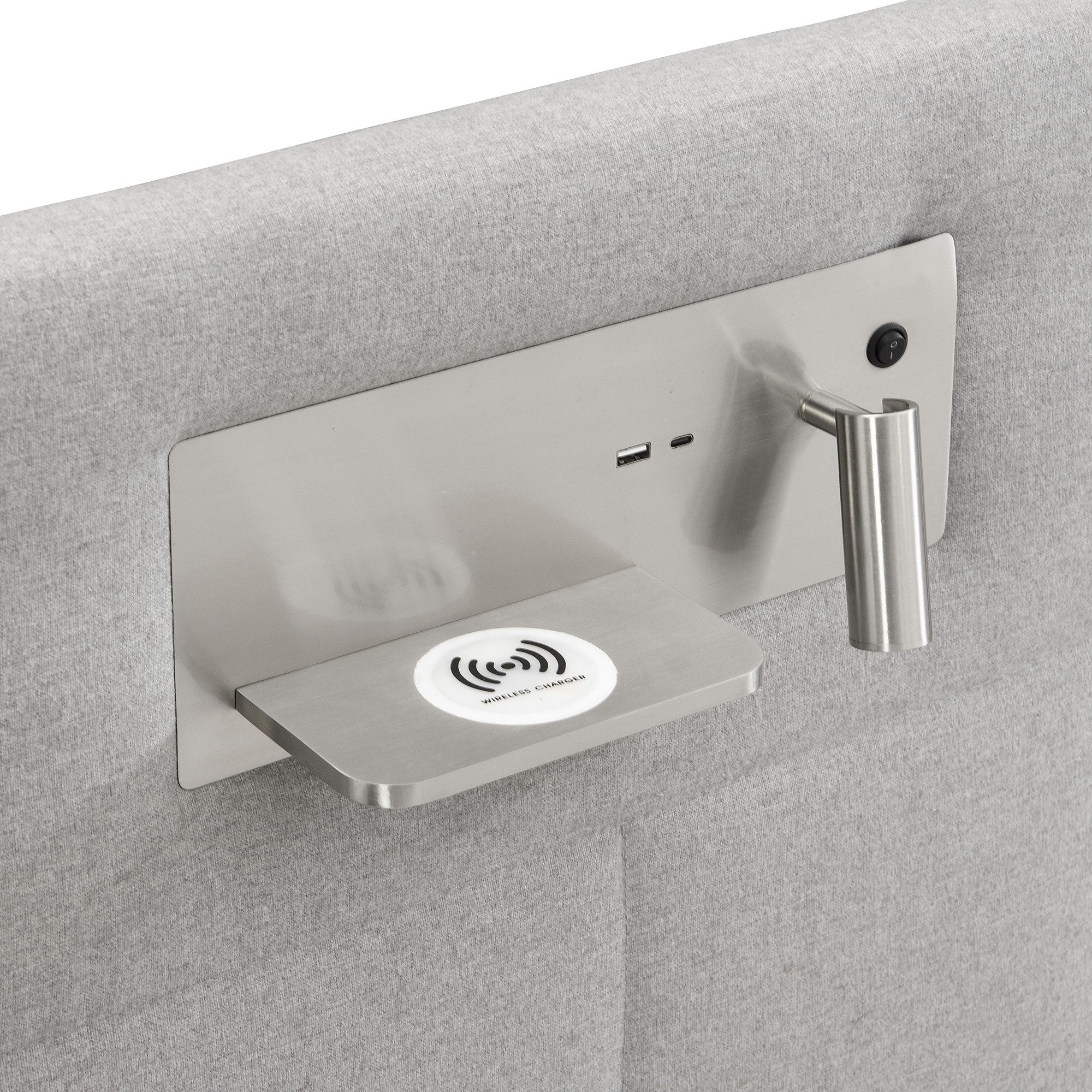STILVORA Polsterbett 180x200 Bettgestelle Stauraumbett mit USB port und Lam günstig online kaufen