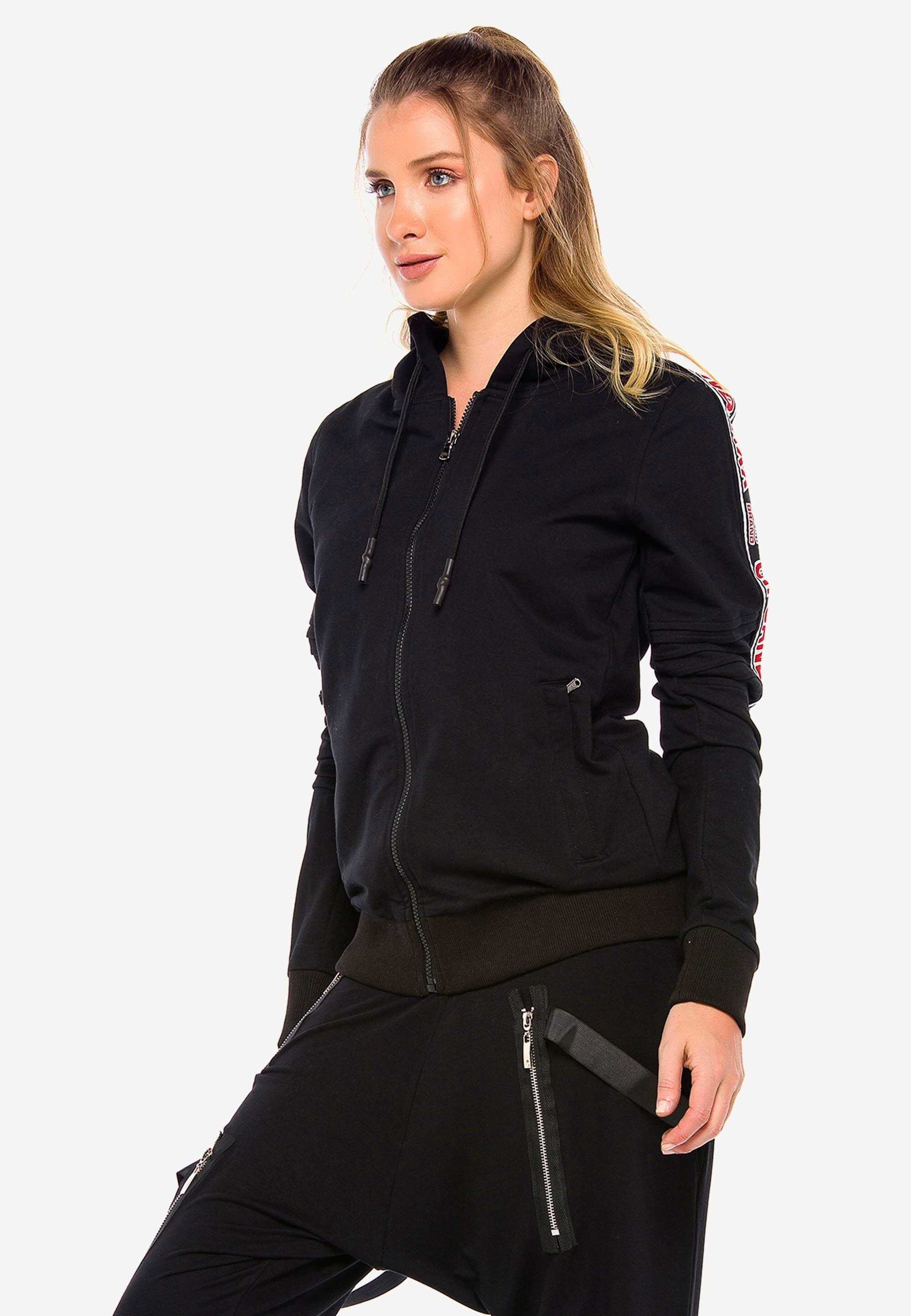 Sweatjacke Baxx Cipo in & sportlichem Design