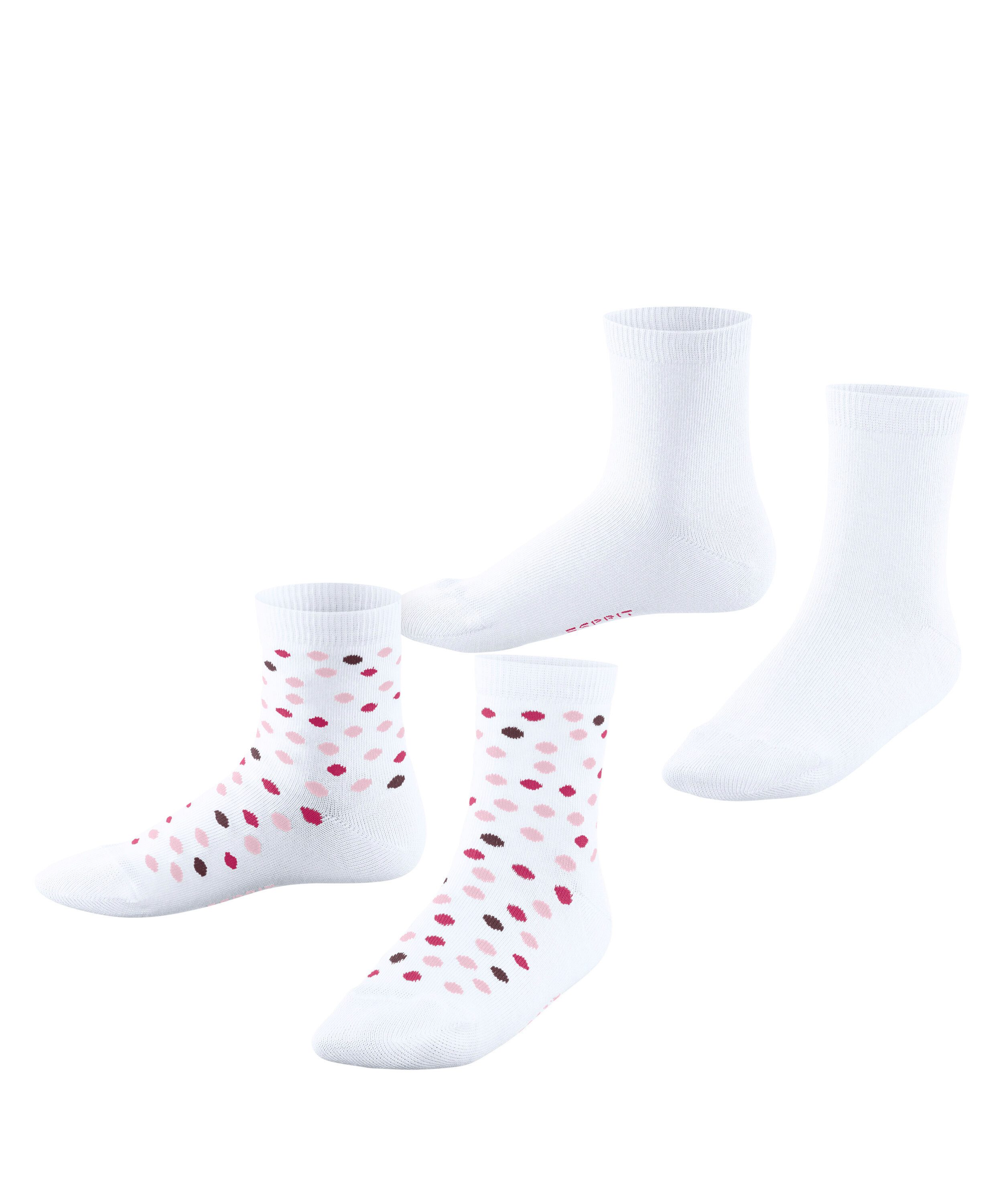 Esprit Socken Happy Dot 2-Pack Kurzsocken (2-Paar)