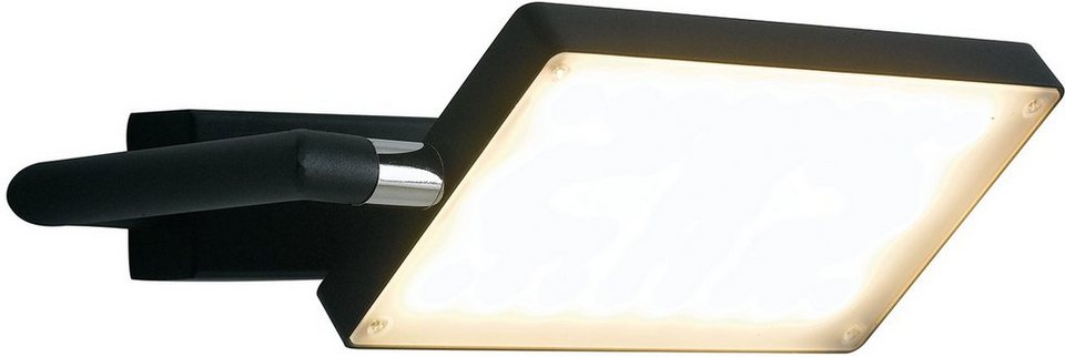 LUCE Design LED Wandleuchte BOOK, LED fest integriert, Warmweiß, verstellbar
