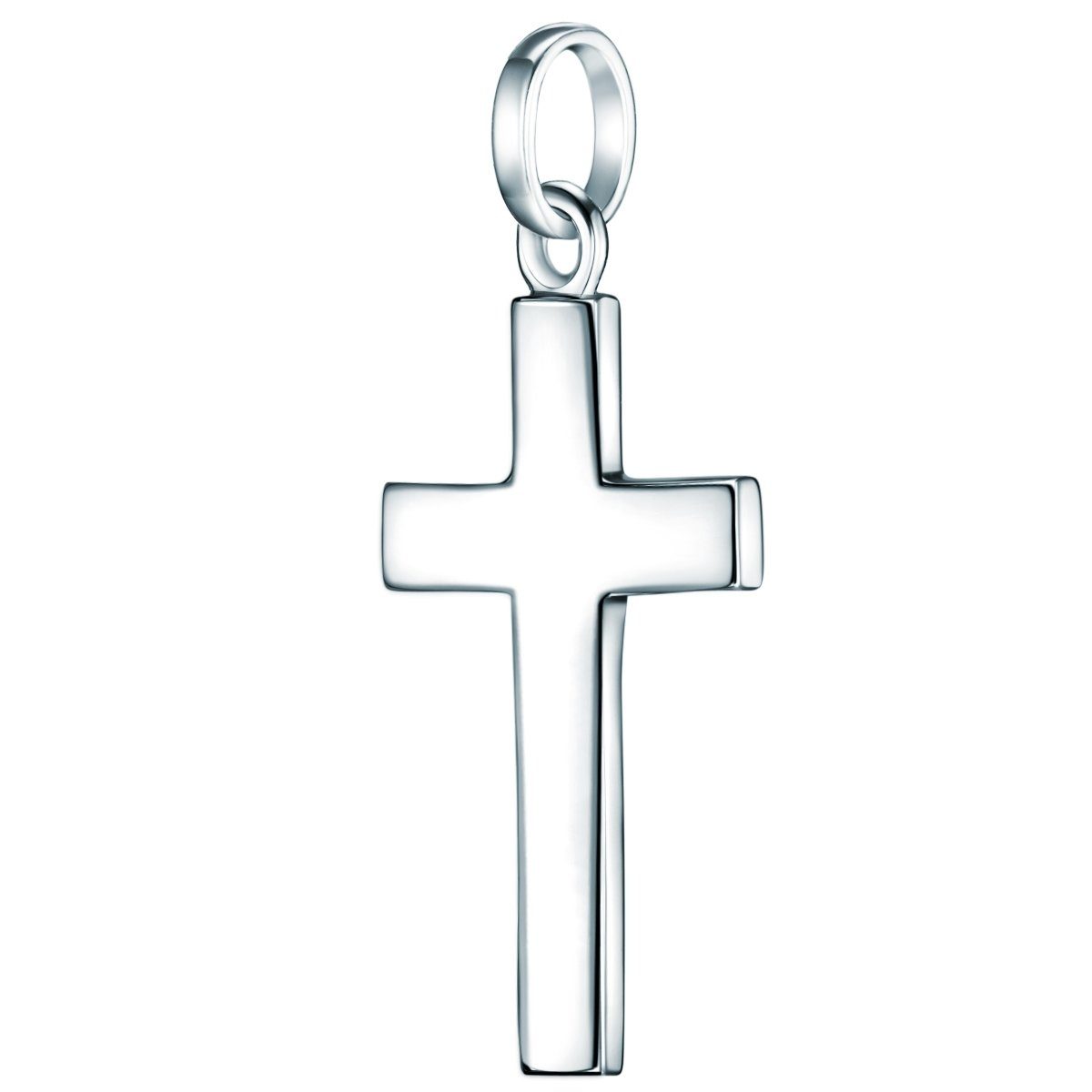 Kreuz Charm-Einhänger Donata silber, Silber Sterling Rafaela aus