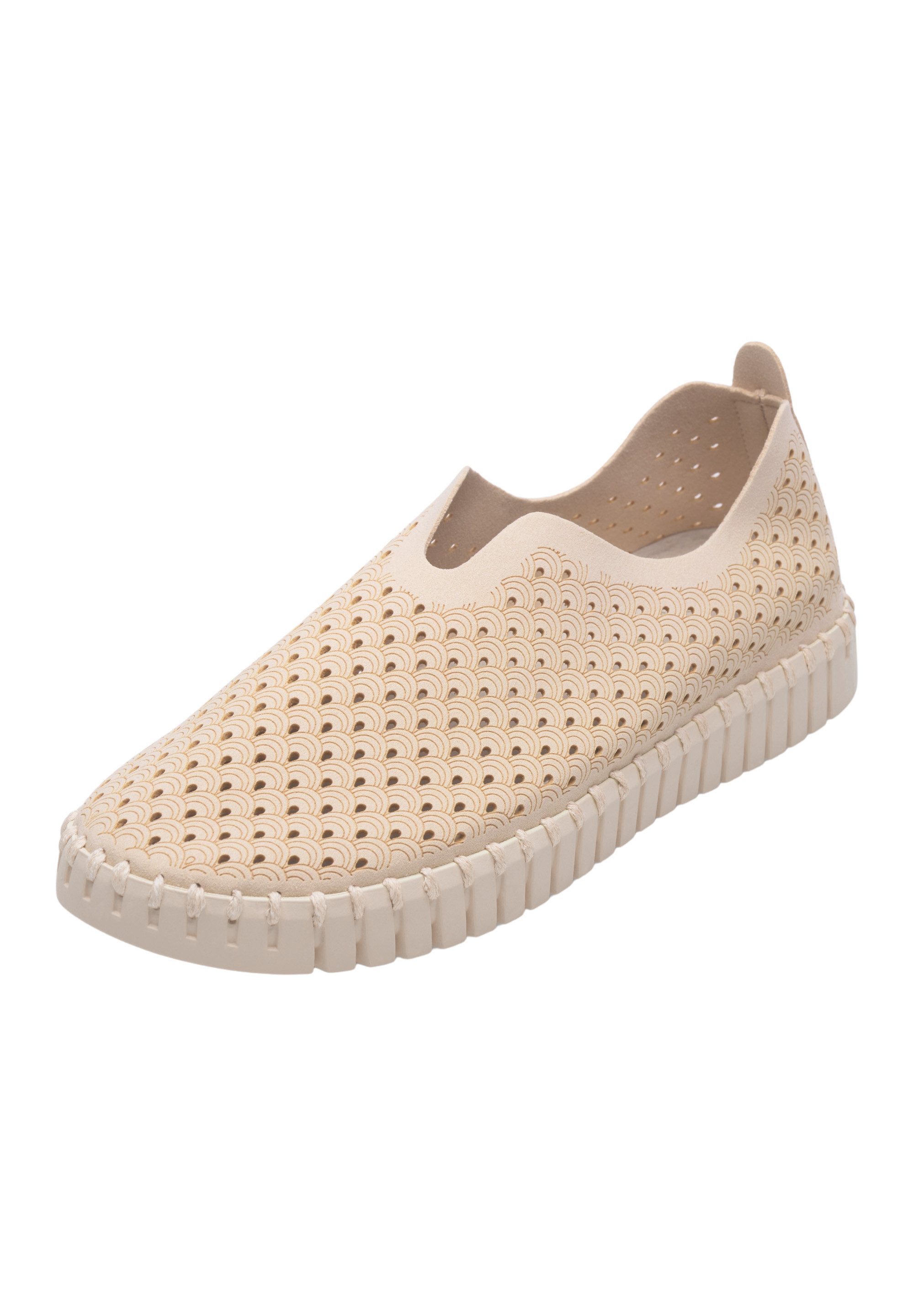Ilse Jacobsen TULIP3275 Sneaker Plateausohle, atmungsaktive Mikrofaser, hoher Tragekomfort