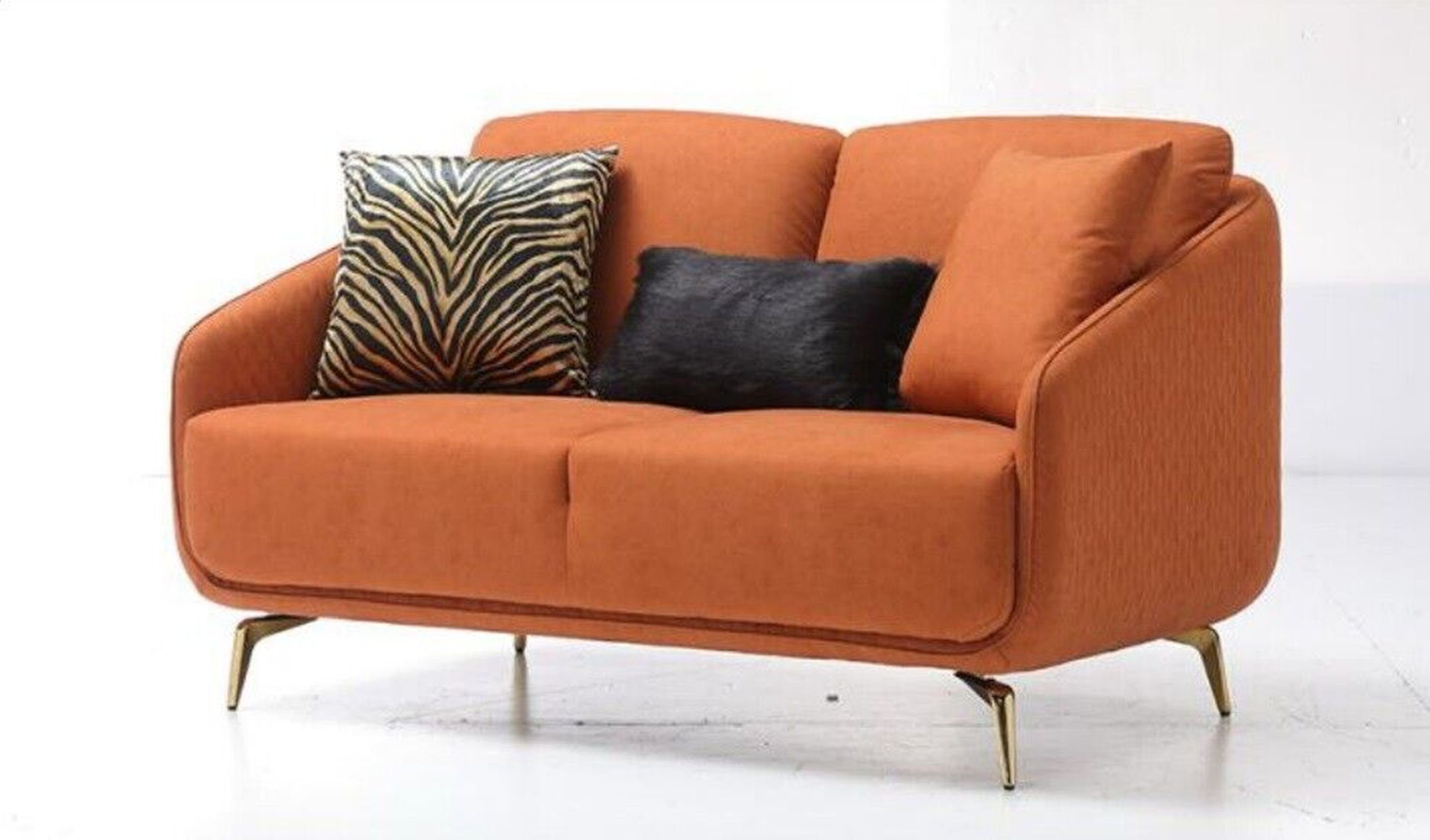 Sofagarnitur Made 3+2+1 Design Stillvolle JVmoebel Sitzer Edelstahl Neu, in luxus Europe Sofa