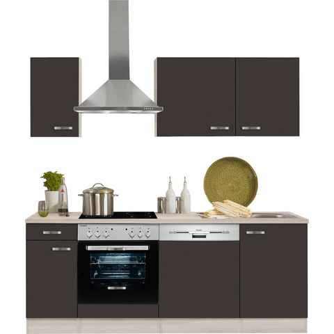 OPTIFIT Küchenzeile Faro, mit E-Geräten, Breite 210 cm
