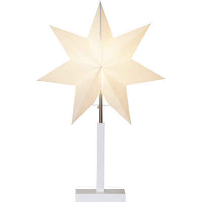 STAR TRADING LED Dekolicht Karo, Star Trading Tischlampe Weihnachtsstern Karo von Star Trading, 3D Papi