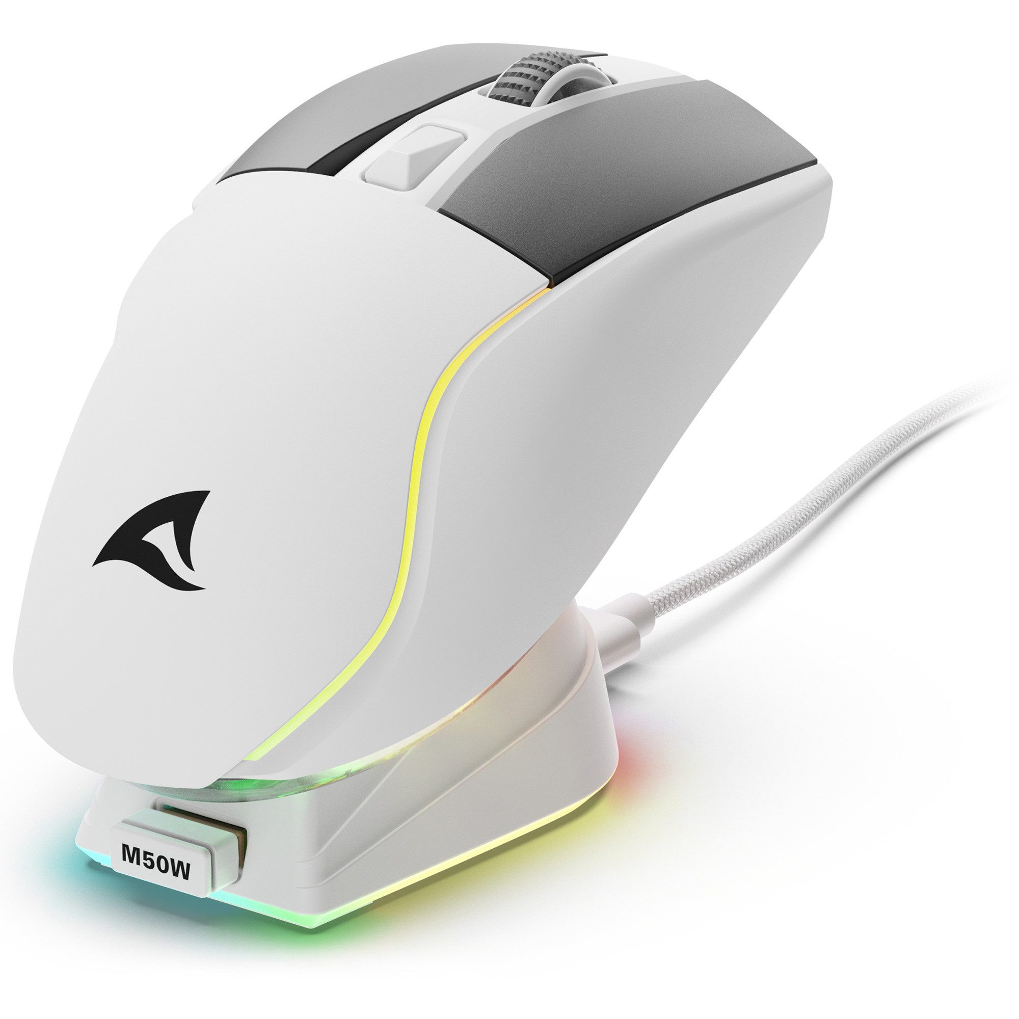 Sharkoon Sharkoon SKILLER SGM50W, Gaming-Maus, (inkl. Maus (Funk)