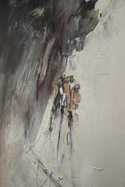 YS-Art Gemälde Namur, Leinwandbild Verborgene Frau Abstrakt mit Rahmen