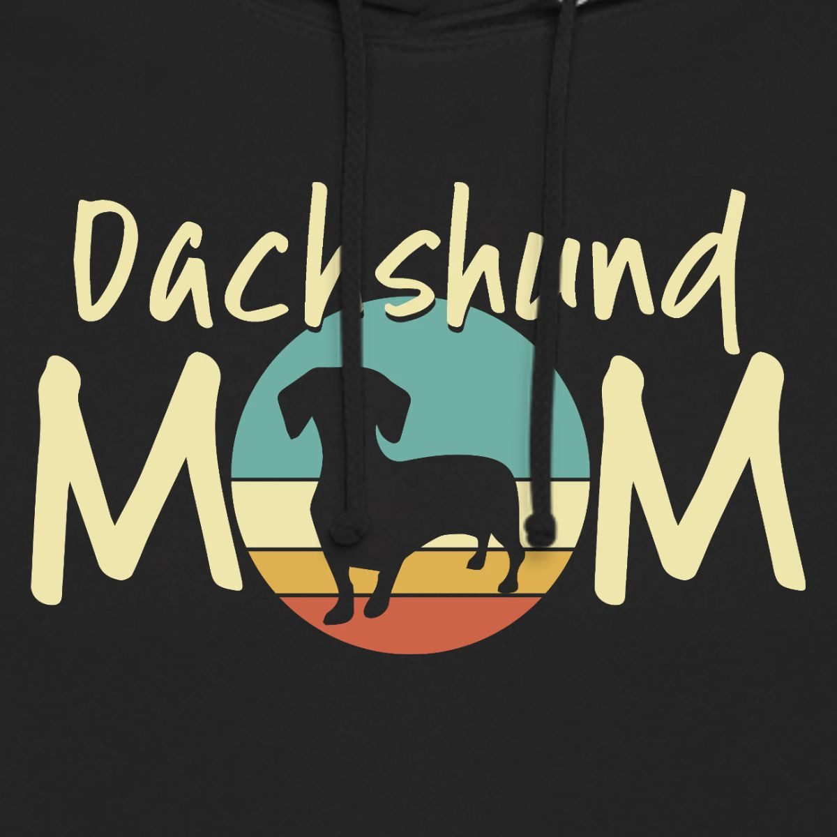 Spreadshirt Hoodie Dachshund Mom, Dackel Mama Unisex Hoodie (1-tlg)