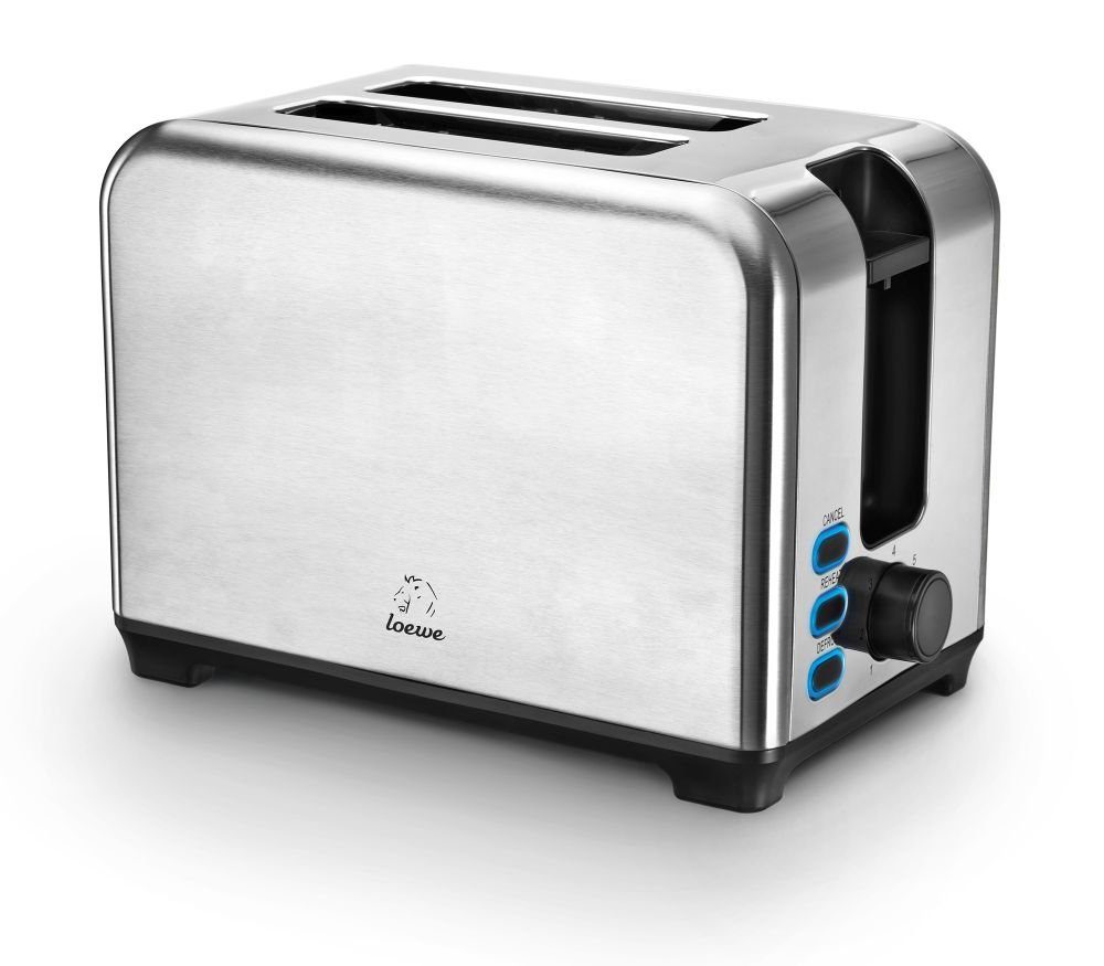 Electrolux Toaster 2 Scheiben Weiß PremiumLine Timer Cool Touch Gehäuse EAT7830 