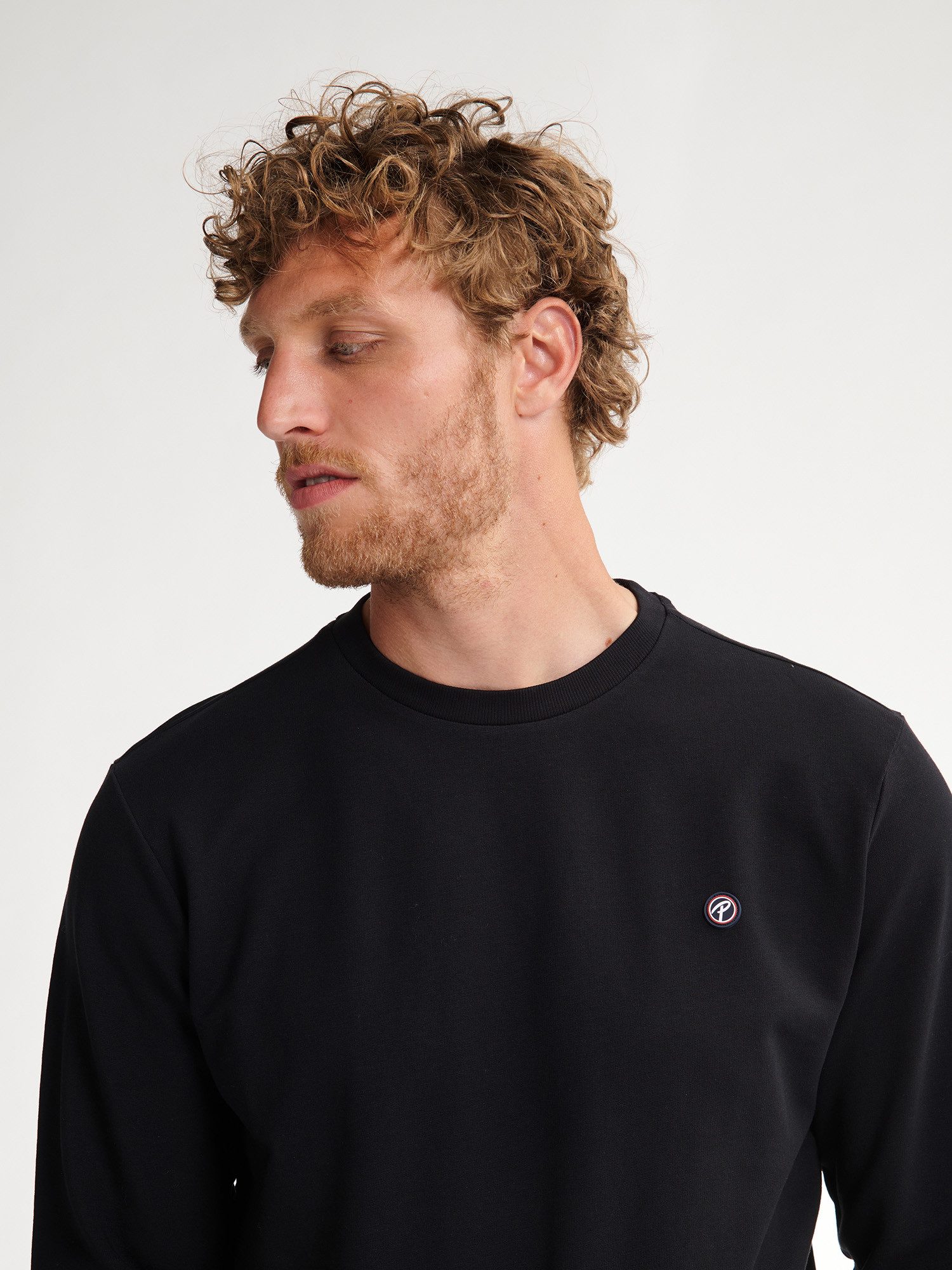 Petrol Industries Sweatshirt mit Logo Stickerei