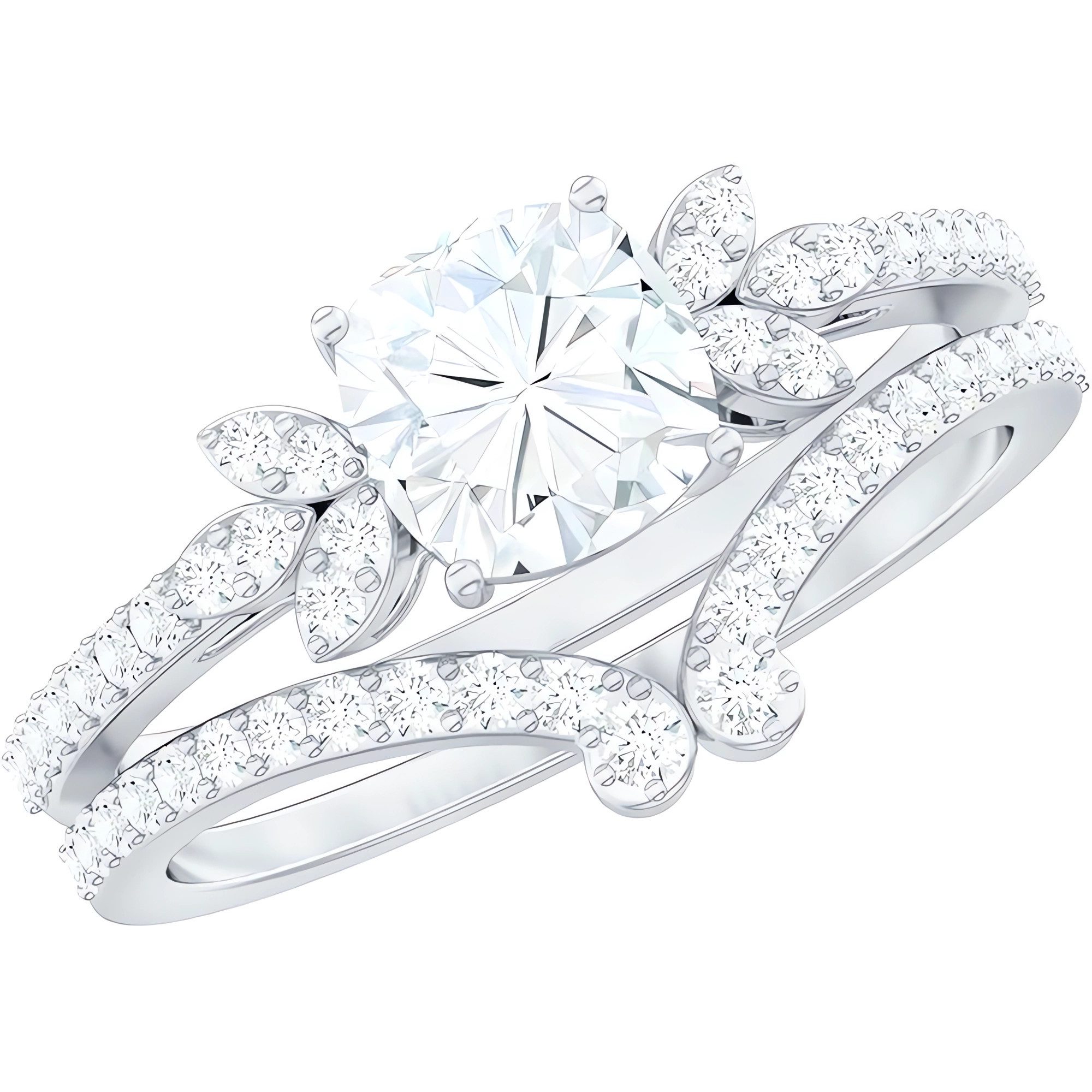 Jumpeak Diamantring Labordiamant 1.5 Karat, Diamant Ring Damen, IGI-Zertifikat, Eheringe, E VS2 3EX, Verlobungsringe Frau, Valentinstag Geschenk für Sie, 14K