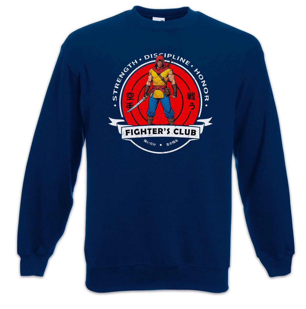 Sweatshirt Fighter's Club Barbarian II Sweatshirt Ninja Destroyer Action Conan