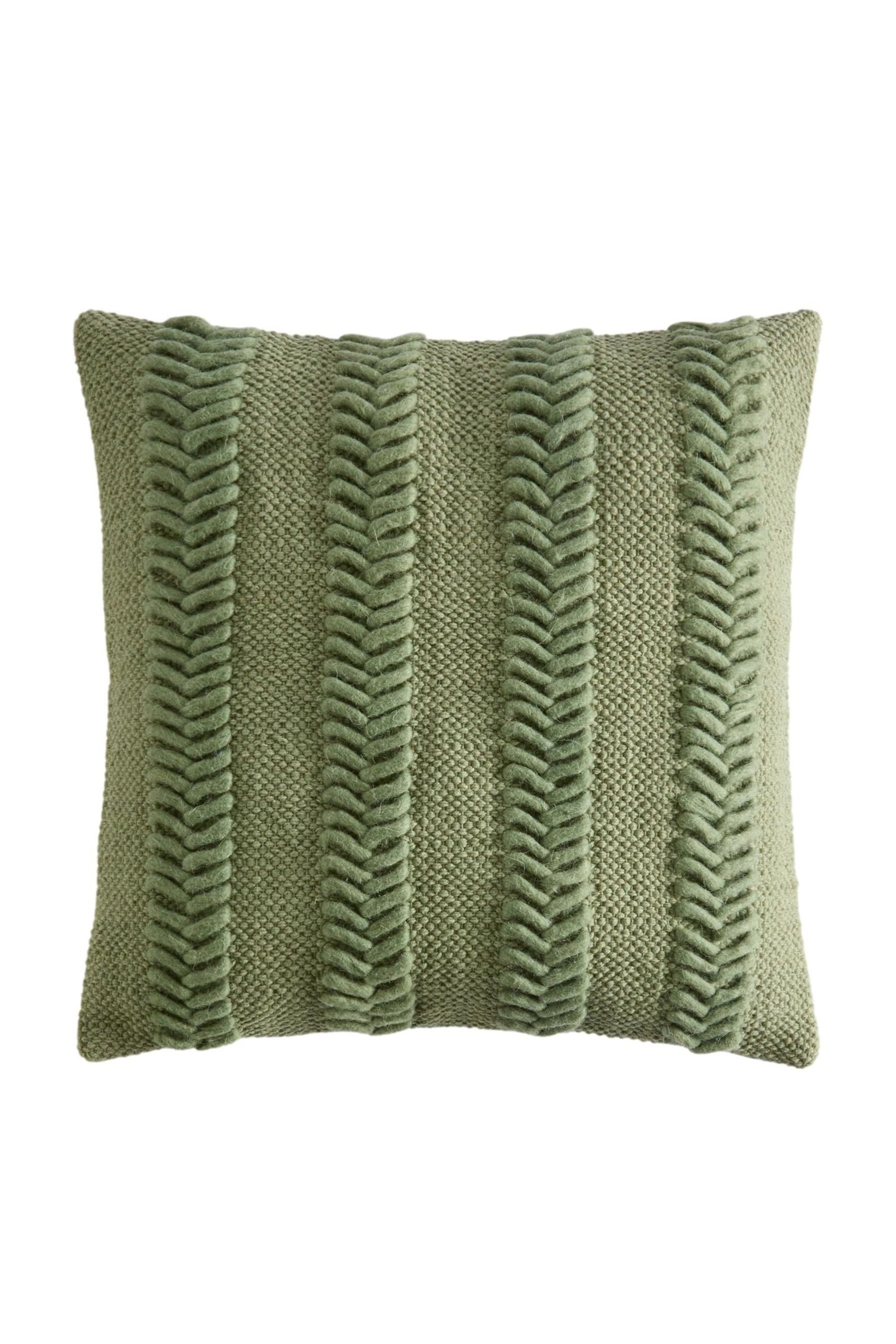 Next Dekokissen Kissen mit Chevron-Muster 43 x 43 cm