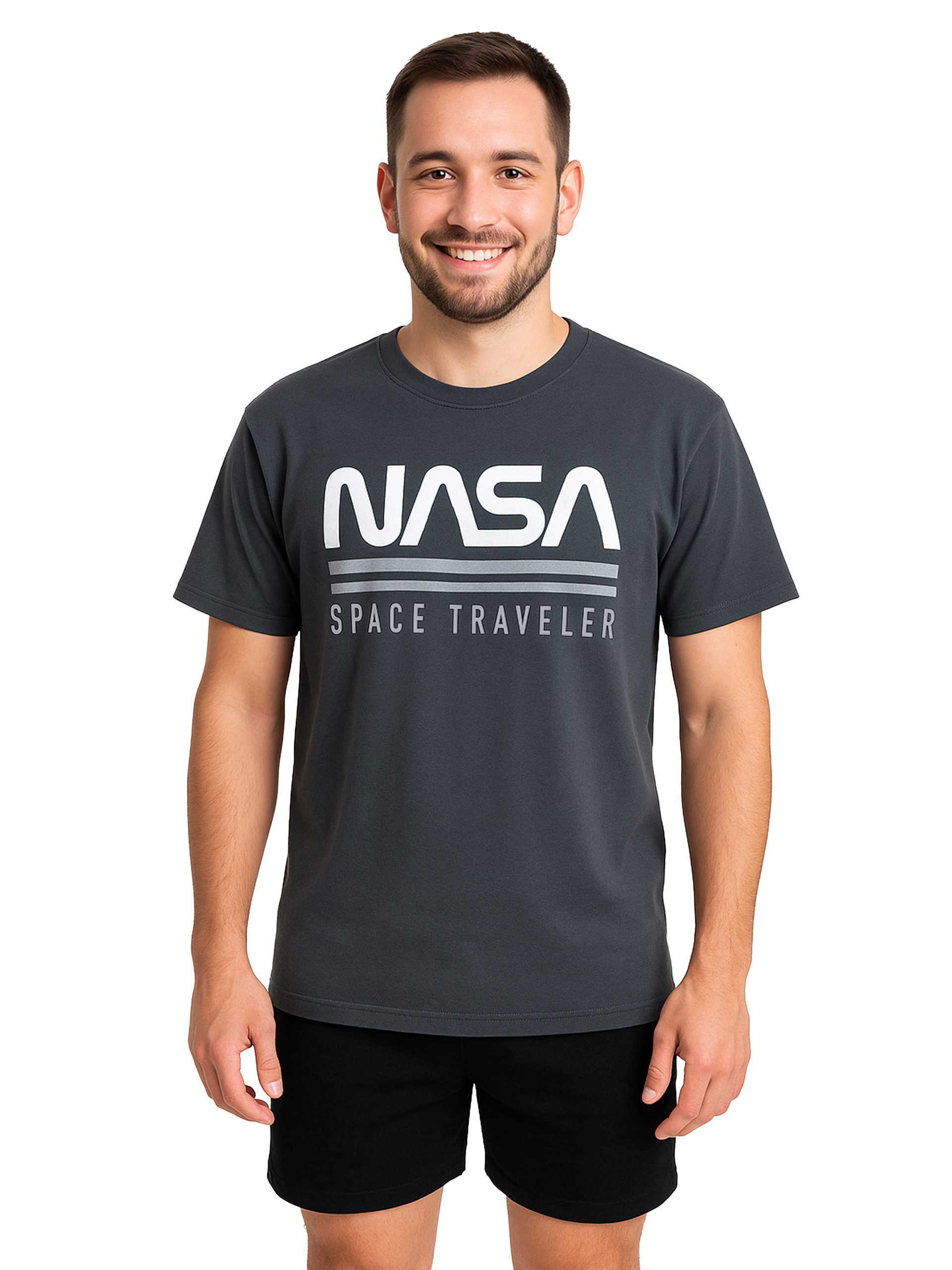 United Labels® Schlafanzug Space Traveler - Pyjama Shorty günstig online kaufen