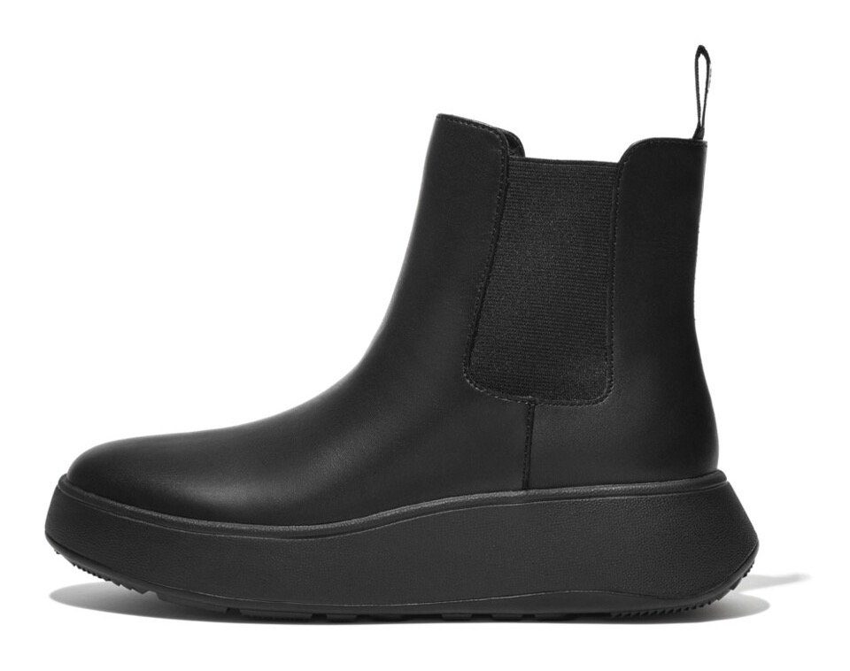 Fitflop F-MODE Chelseaboots zum mit Schlupfen Stretcheinsatz