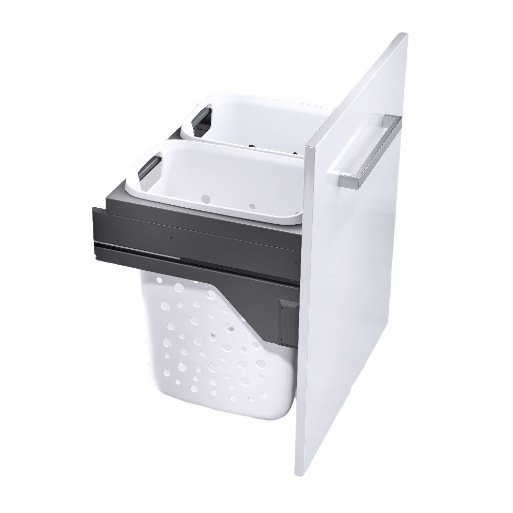 Hailo Wäschekorb OS Laundry Carrier 600 33/33 dunkelgrau günstig online kaufen