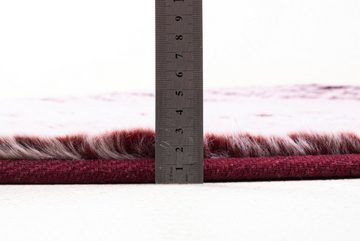 Fellteppich Furry, TOM TAILOR HOME, rund, Höhe: 25 mm, Kunstfell, Hochflor, extrem weiche Haptik