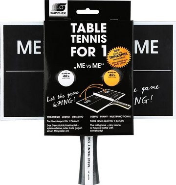Sunflex Tischtennisschläger TABLE TENNIS FOR 1, Tischtennis Schläger Set Tischtennisset Table Tennis Bat Racket