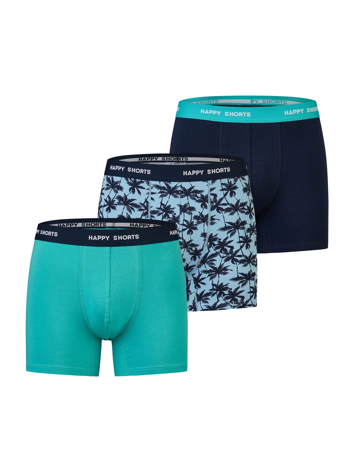 Boxer Herren Boxershort 3er Pack Baumwolle