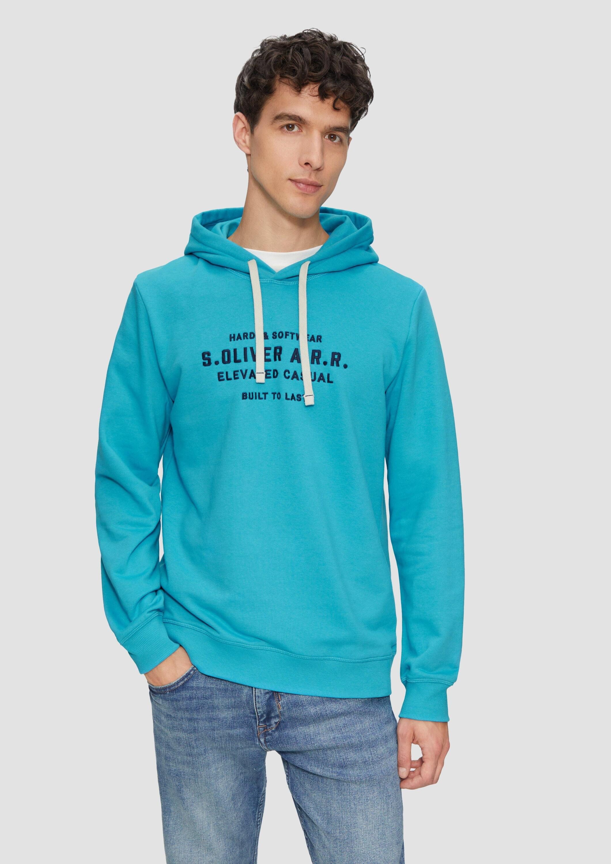 s.Oliver Sweatshirt Sweatshirt Hoodie aus Sweat-Ware günstig online kaufen