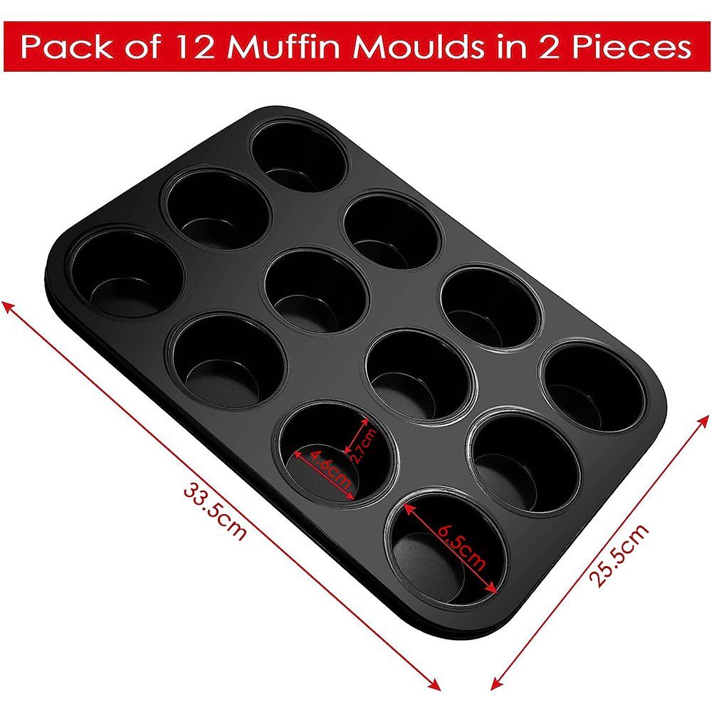 GLIESE Muffinform Backformen Cupcakes Muffins 12 oder für