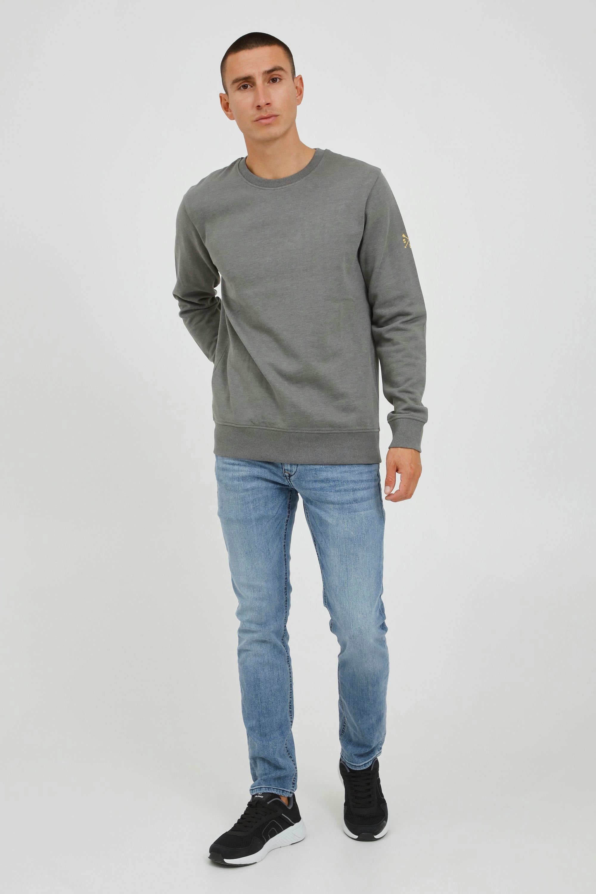 Solid Sweatshirt mit SDKani Sweatshirt Rundhalsausschnitt