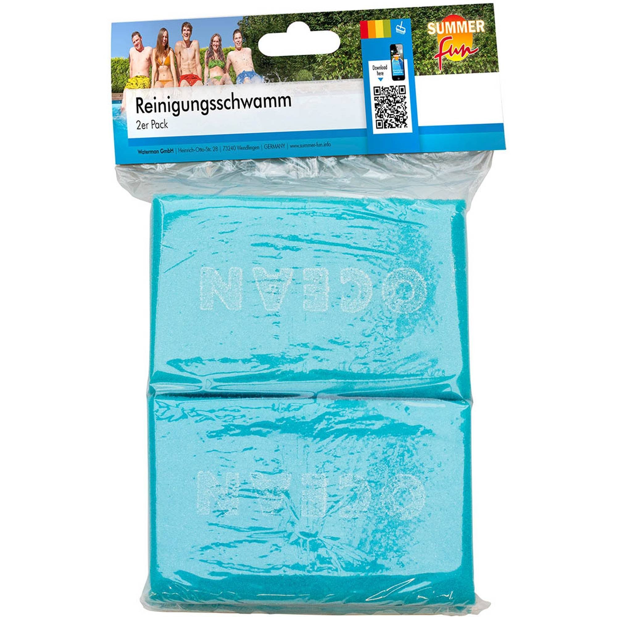 Poolbürste Reinigungsschwamm 2er-Pack