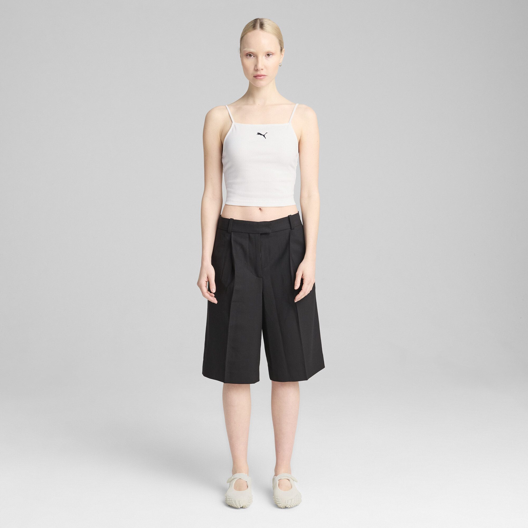 PUMA Tanktop WARDROBE ESS Geripptes Tanktop Damen günstig online kaufen