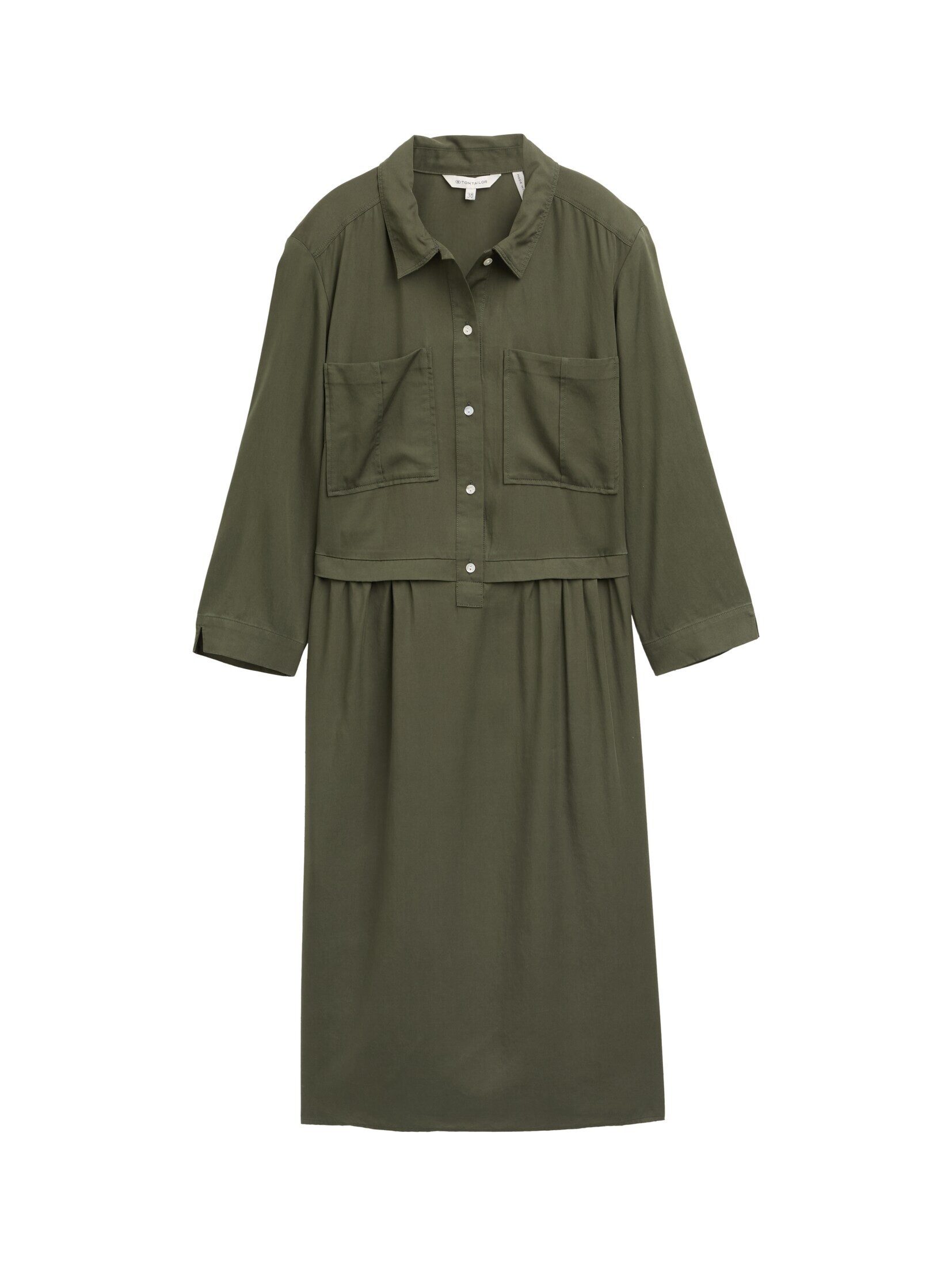 TOM TAILOR Sommerkleid Kleider & Jumpsuits Blusenkleid im Utility-Look