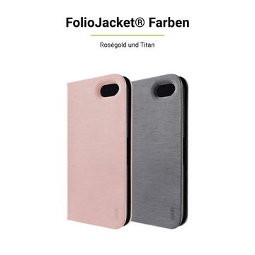 Artwizz Flip Case SeeJacket® Folio for iPhone SE (2020/2022), iPhone 8 & iPhone 7, titan