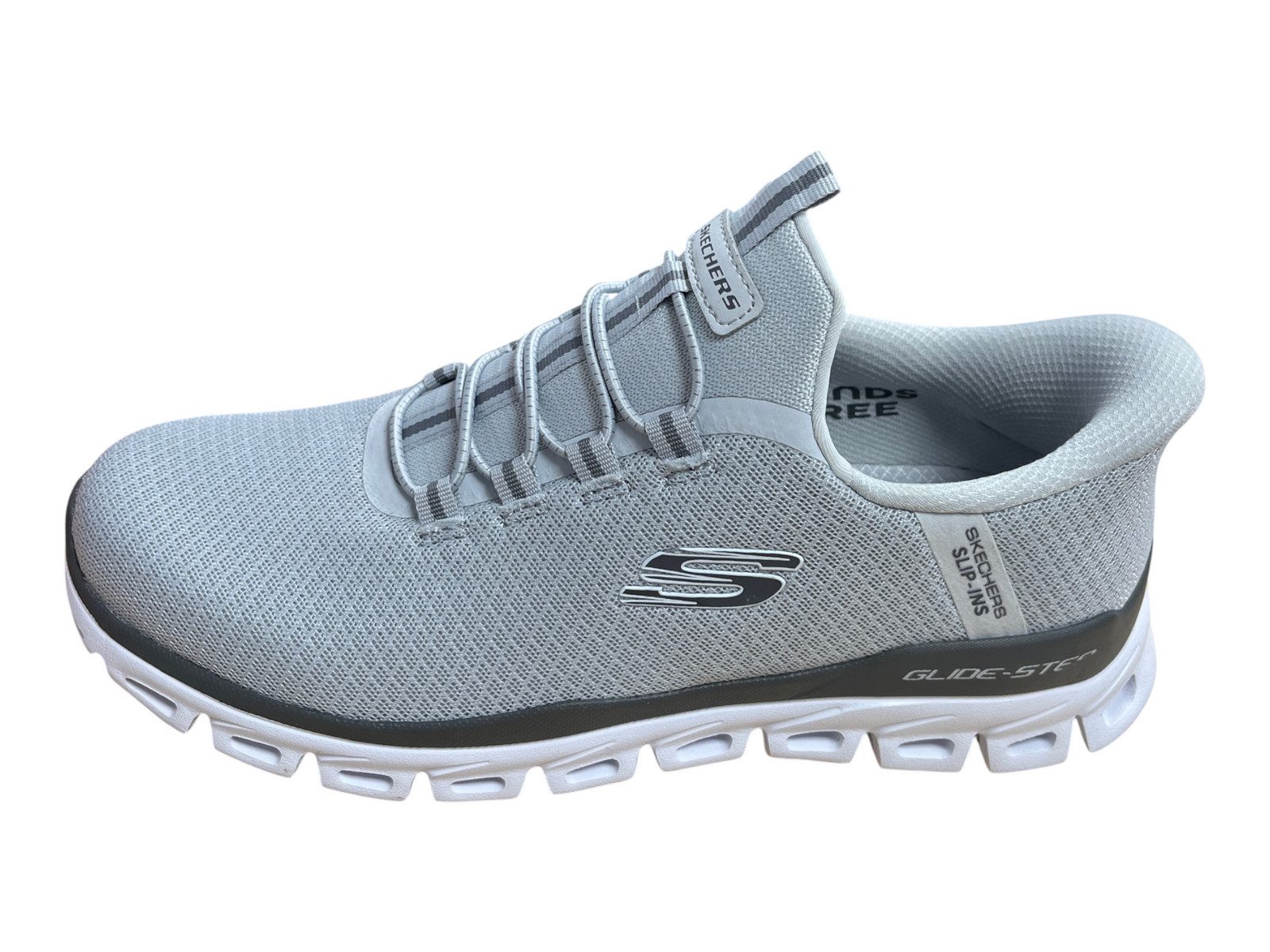 Skechers Skechers Herren Sneaker GLIDE-STEP-NOXUS 233010/LTGY LIGHT GRAY Sneaker – Bild 2 von 4