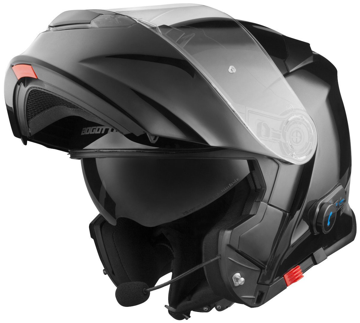 Motorradhelm V271 BT Bluetooth Klapphelm
