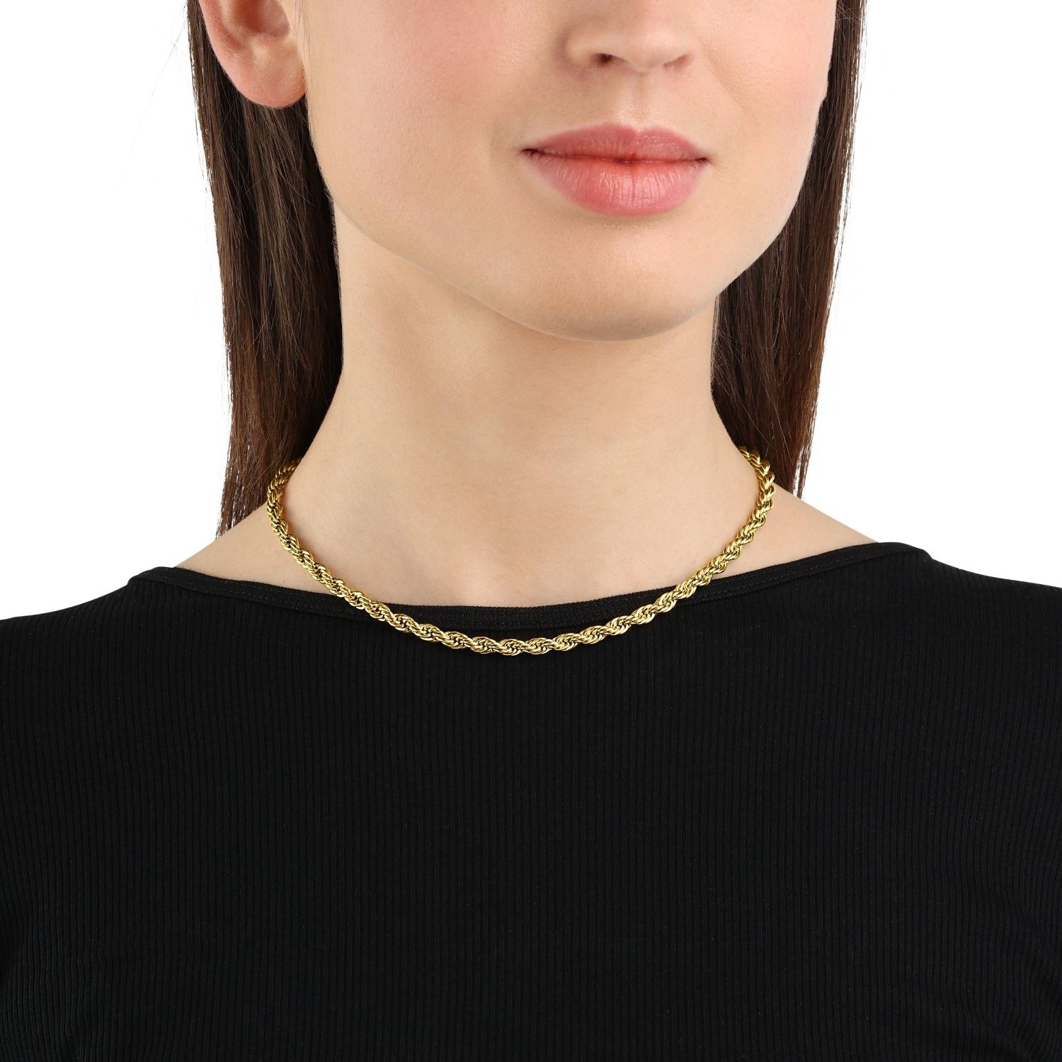 Noelani Edelstahlkette Noelani Halskette für Damen, Edelstahl (Halskette, 1-tlg., Halskette)