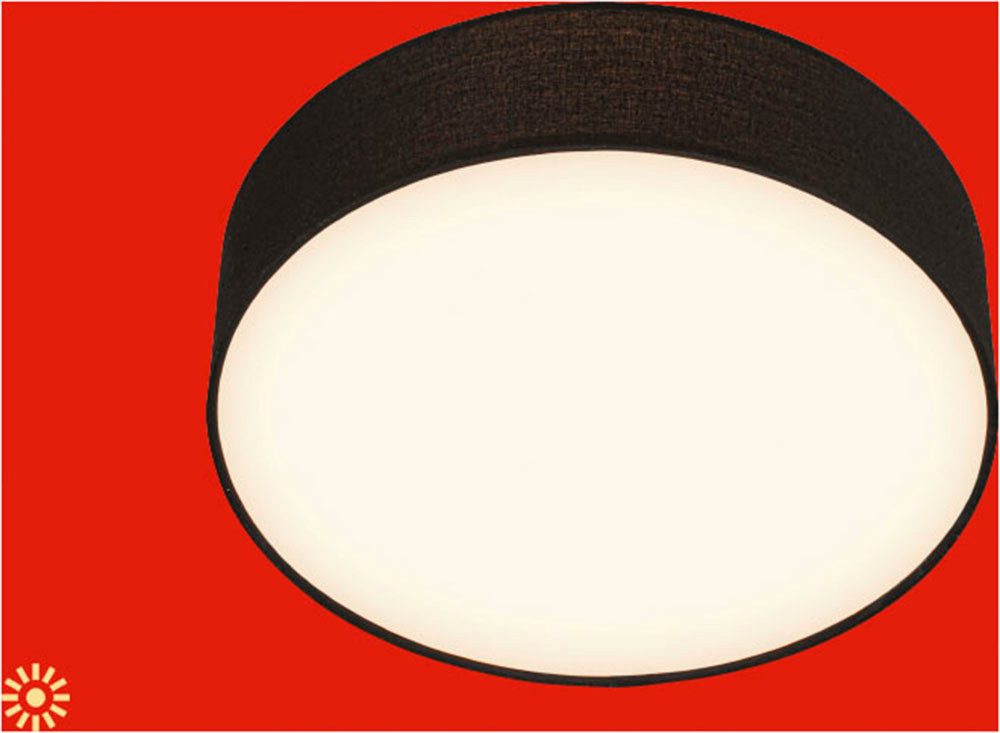 Briloner Leuchten LED Deckenleuchte DUCK, LED fest integriert, 30x10,5 cm, Wohnzimmer, Schlafzimmer, Flur, Küche