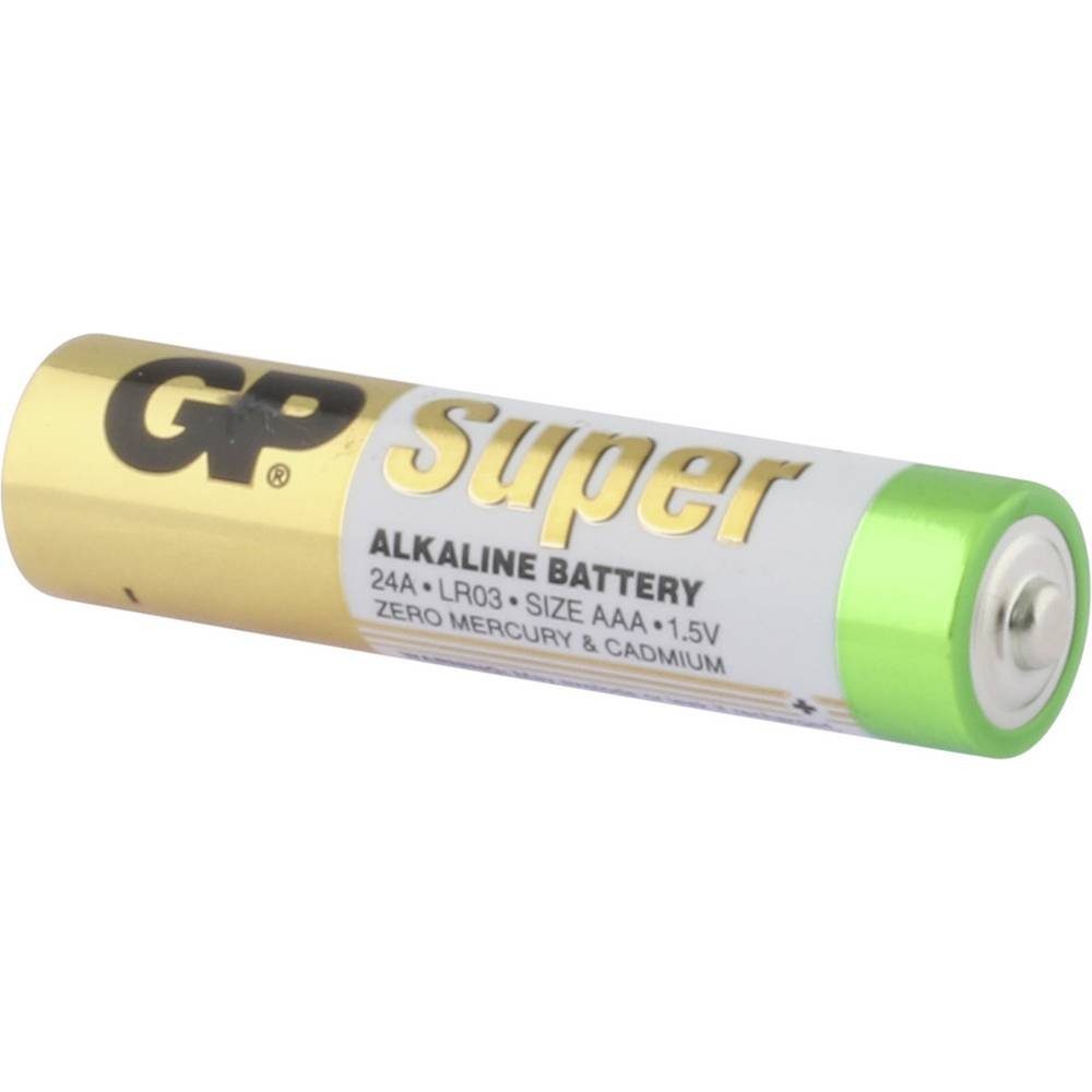 Gp Alkaline Batterien AAA Micro, LR03, 1.5V, mit neuer G-Tech Batterie