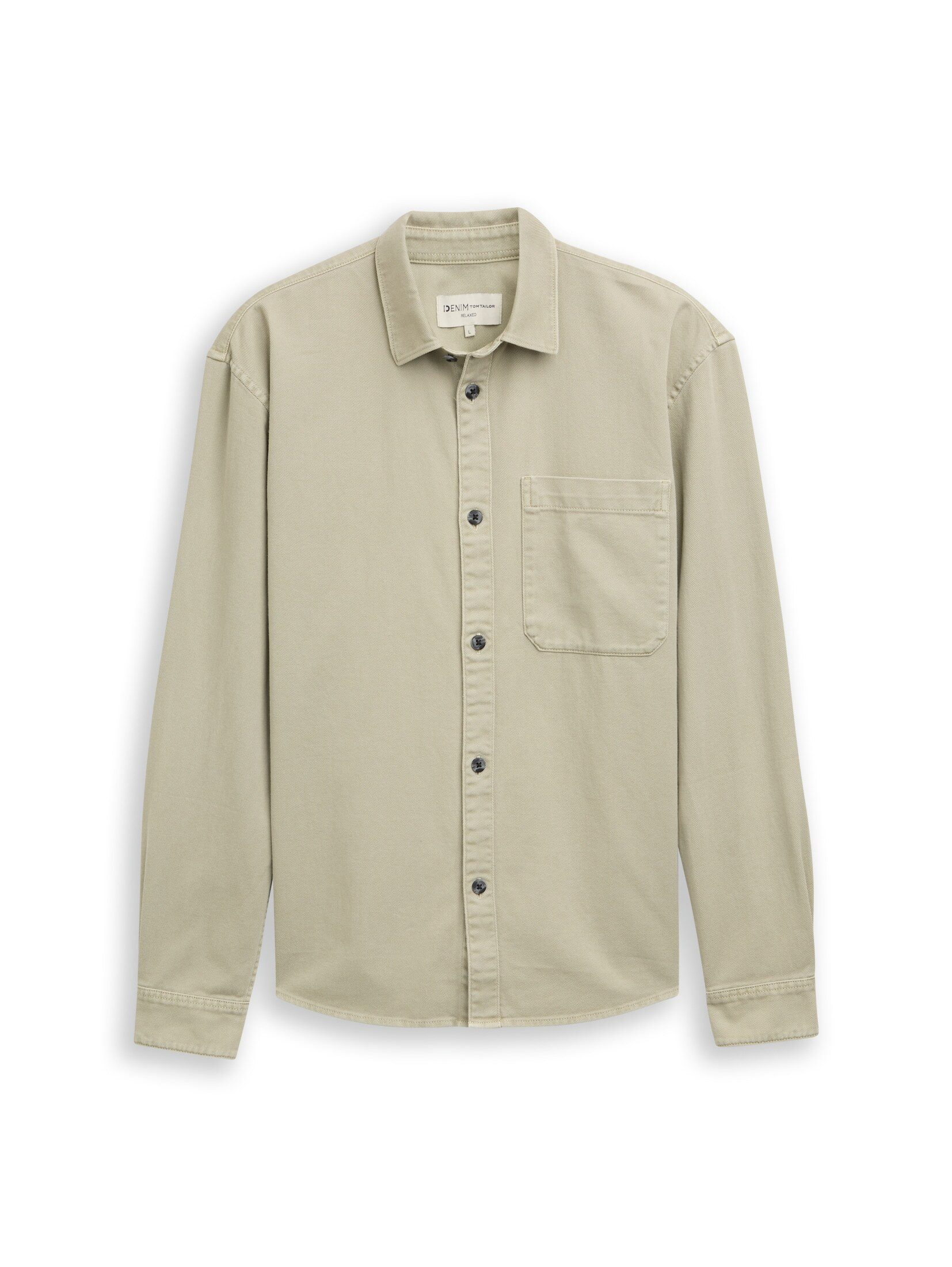 TOM TAILOR Denim Langarmhemd Blusen & Shirts Relaxed Fit Hemd mit Brusttasche