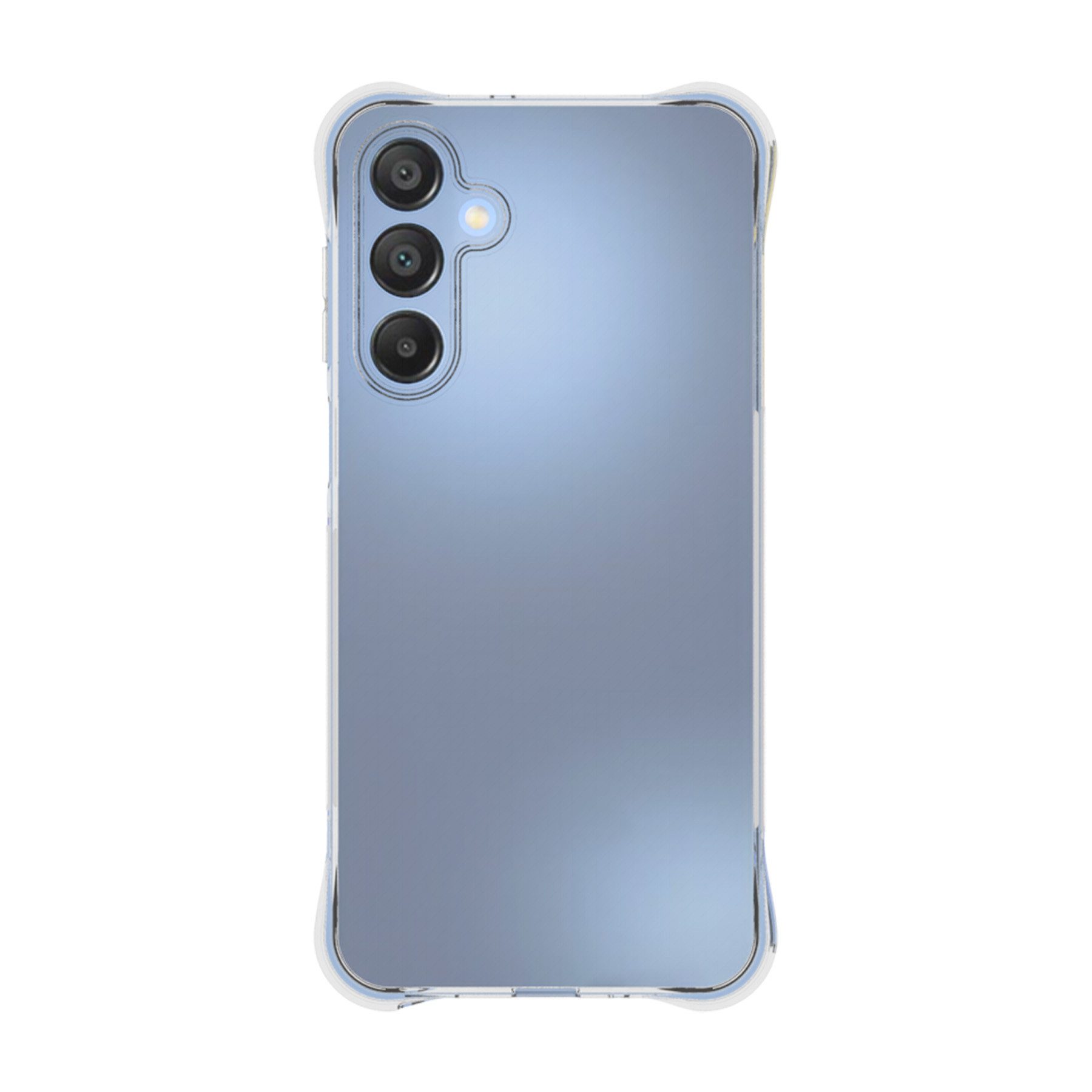 mtb more energy Smartphone-Hülle Clear Armor Case für Samsung Galaxy A16, Transparente TPU Schutzhülle Case Backcover mit Anti-Shock Verstärkung