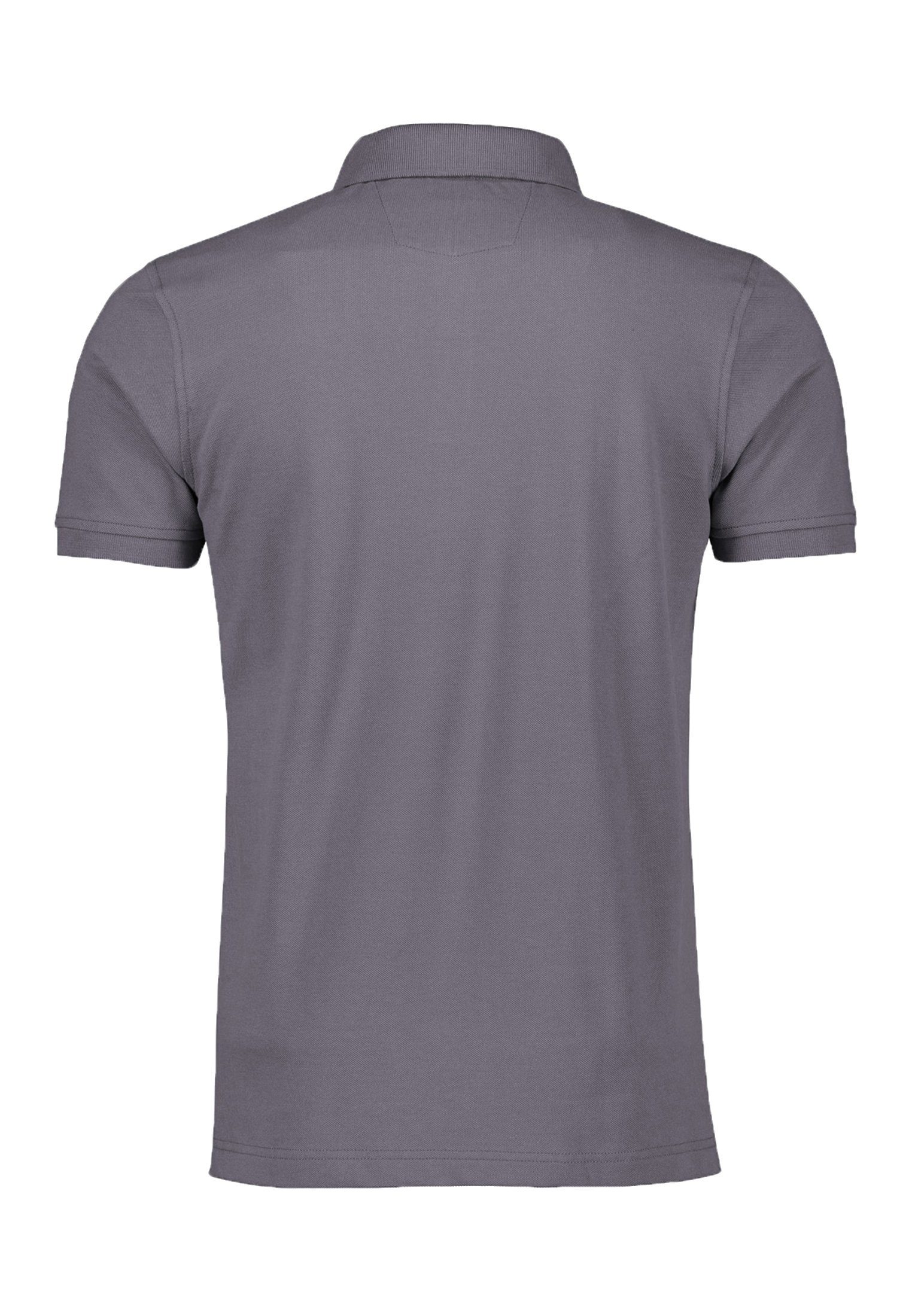 LERROS Poloshirt LERROS Basic Poloshirt klassischer und Passform ROCK in Piquéqualität GREY