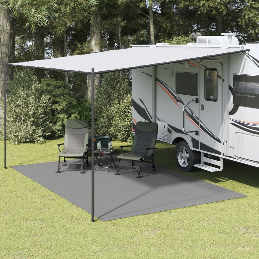vidaXL Zeltteppiche Zeltteppich Anthrazit 5x3 m