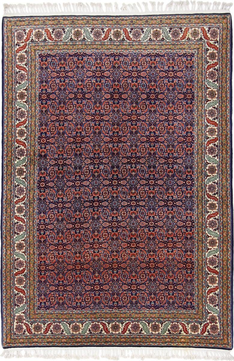 Orientteppich, 10 Antik Handgeknüpfter Heydarzadeh mm 141x202 Trading, Täbriz Nain Orientteppich Höhe: rechteckig,