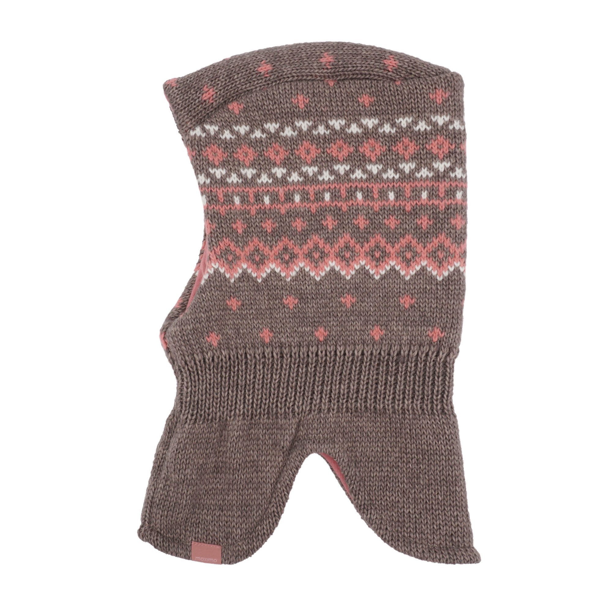 MAXIMO Schlupfmütze MINI-Schlupfmütze, Norweger Jacquard (1-St)